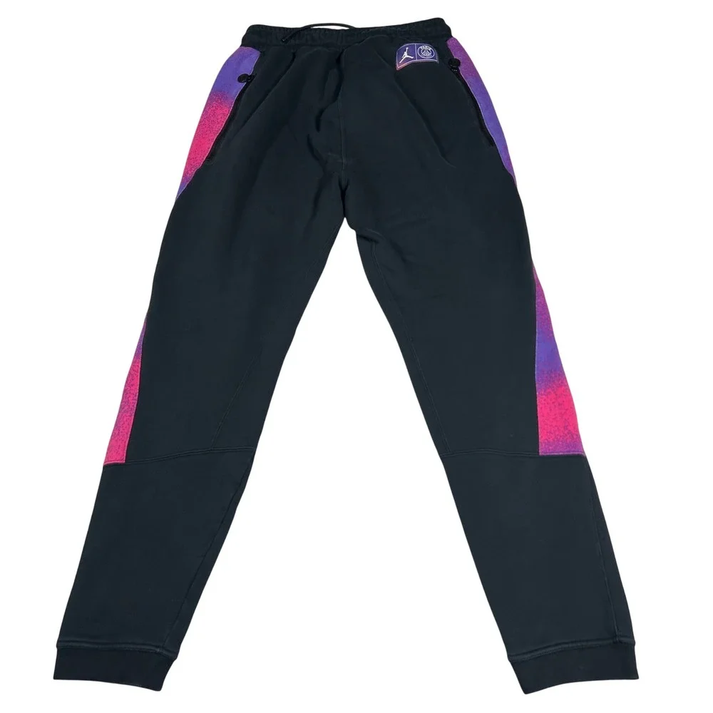 Jordan PSG‎ Paris Saint Germain Sweatpants Mens Medium Black Nebula Joggers
